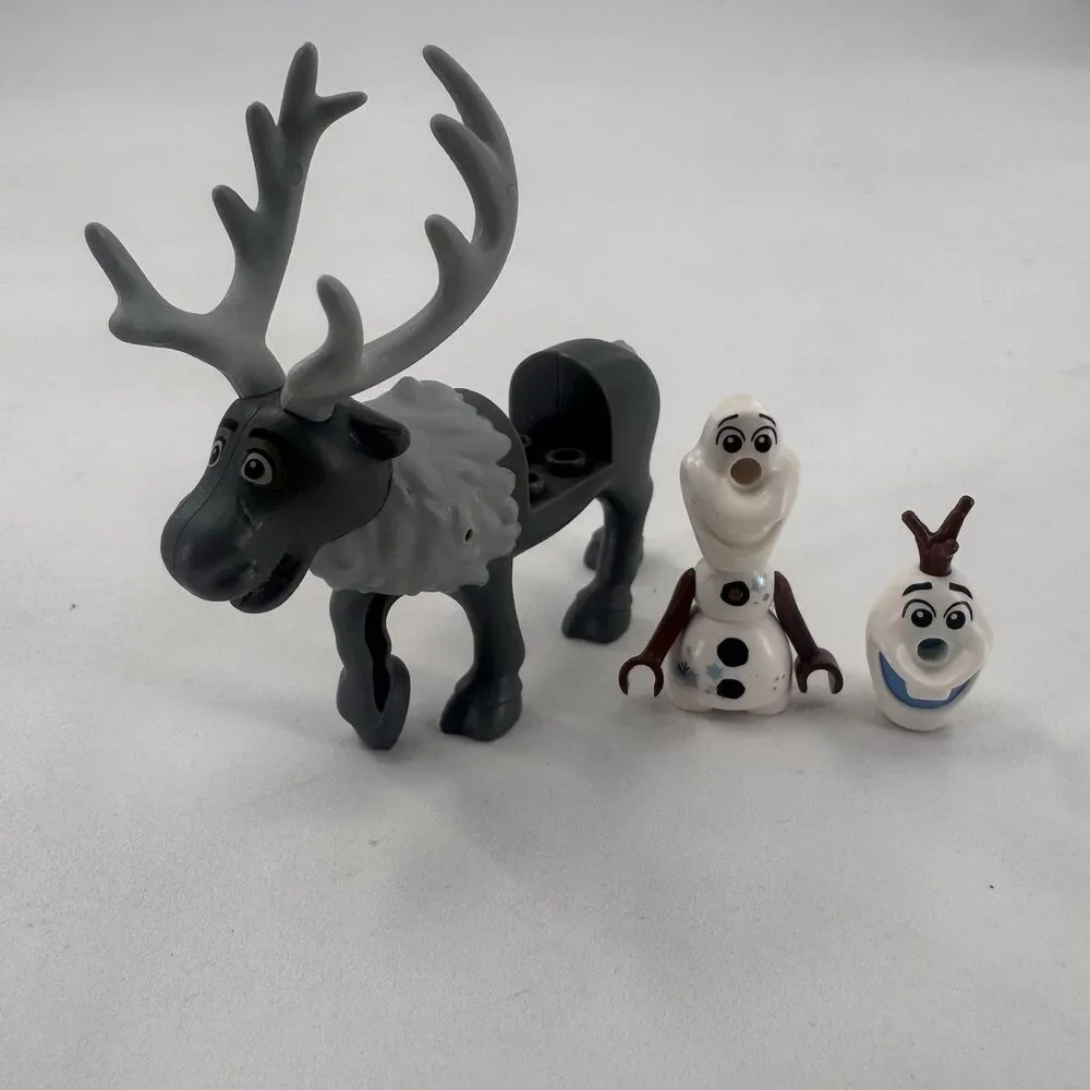 Lego Sven Minifigure Reindeer Olaf Disney Frozen 41166 CMF Lot Rare Retired Read